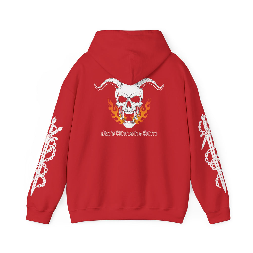 Moto Mortis | MAA Flaming Moto Hooded Sweatshirt