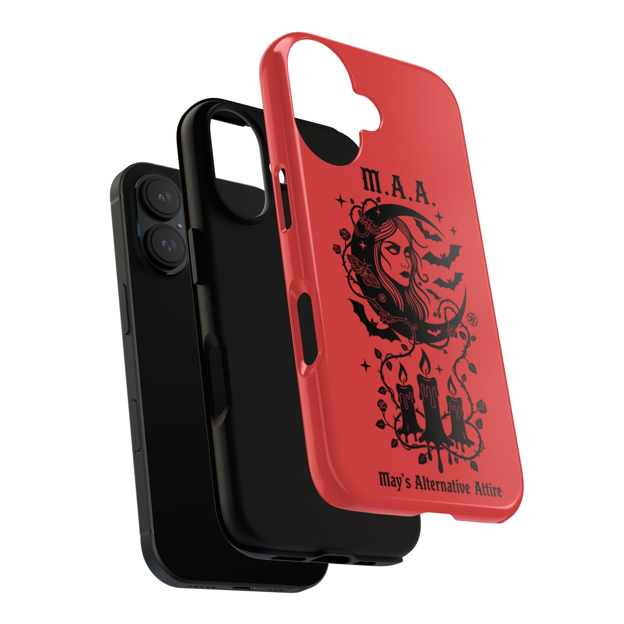 Crowned in Darkness | M.A.A Gothic Punk Phone Case