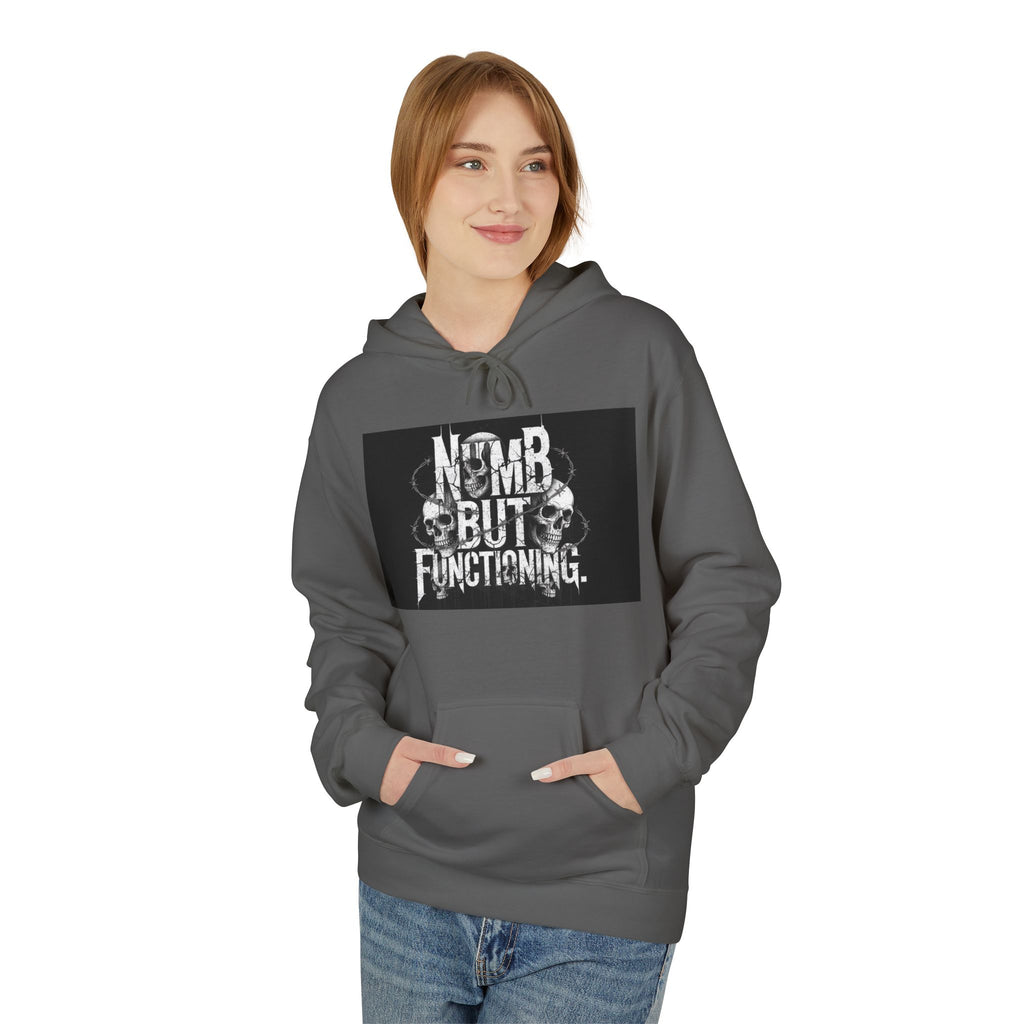 Numb But Functioning | M.A.A Gothic Punk Unisex Hoodie