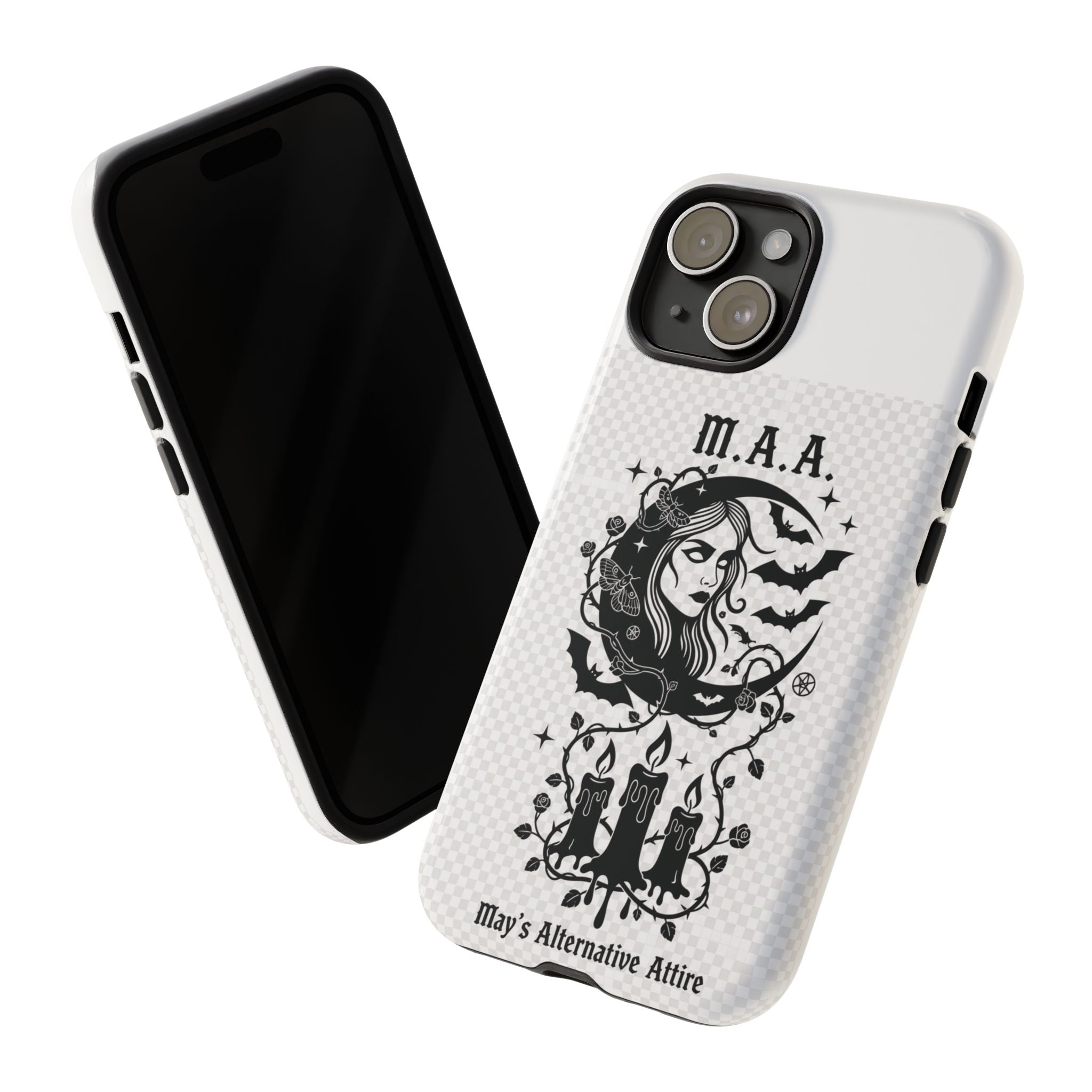 Crowned in Darkness | M.A.A Gothic Punk Phone Case