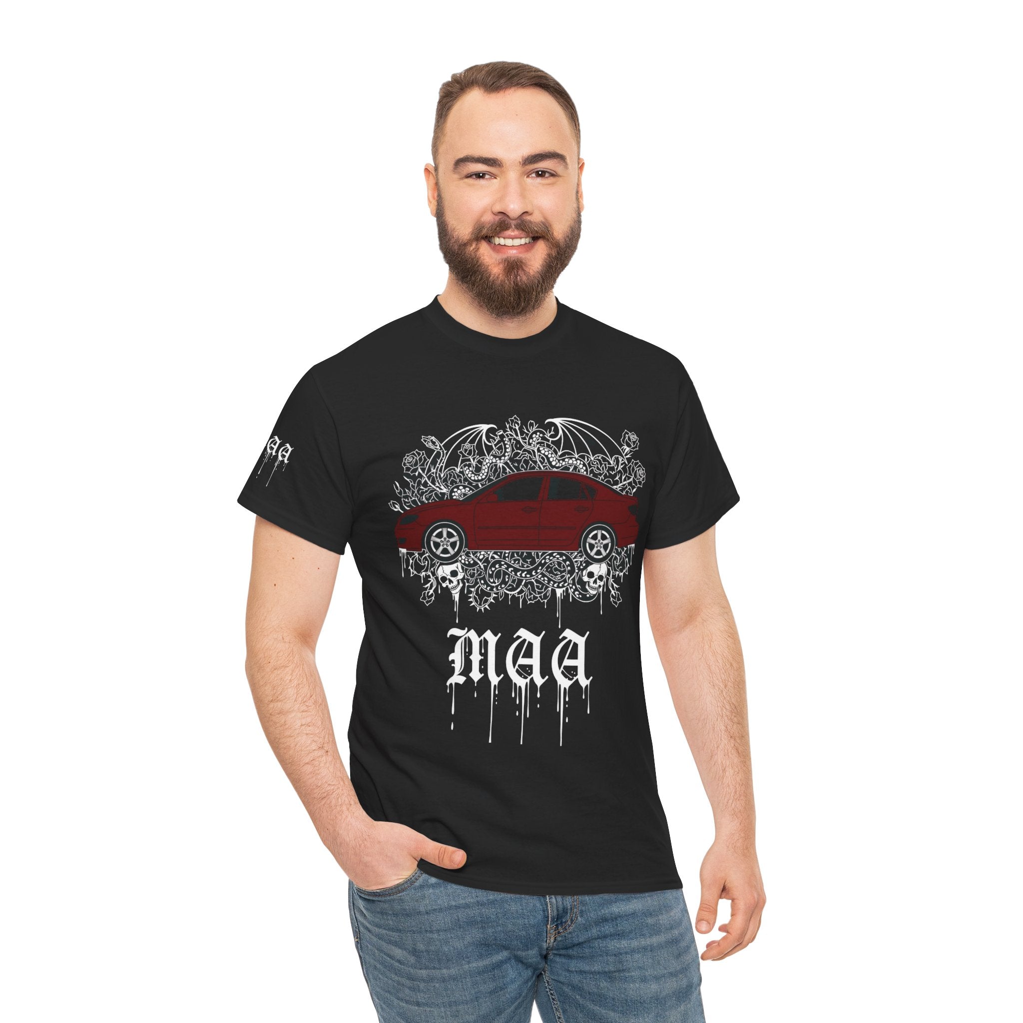 Red Racer — 'MAA' Gothic Cruise T-Shirt