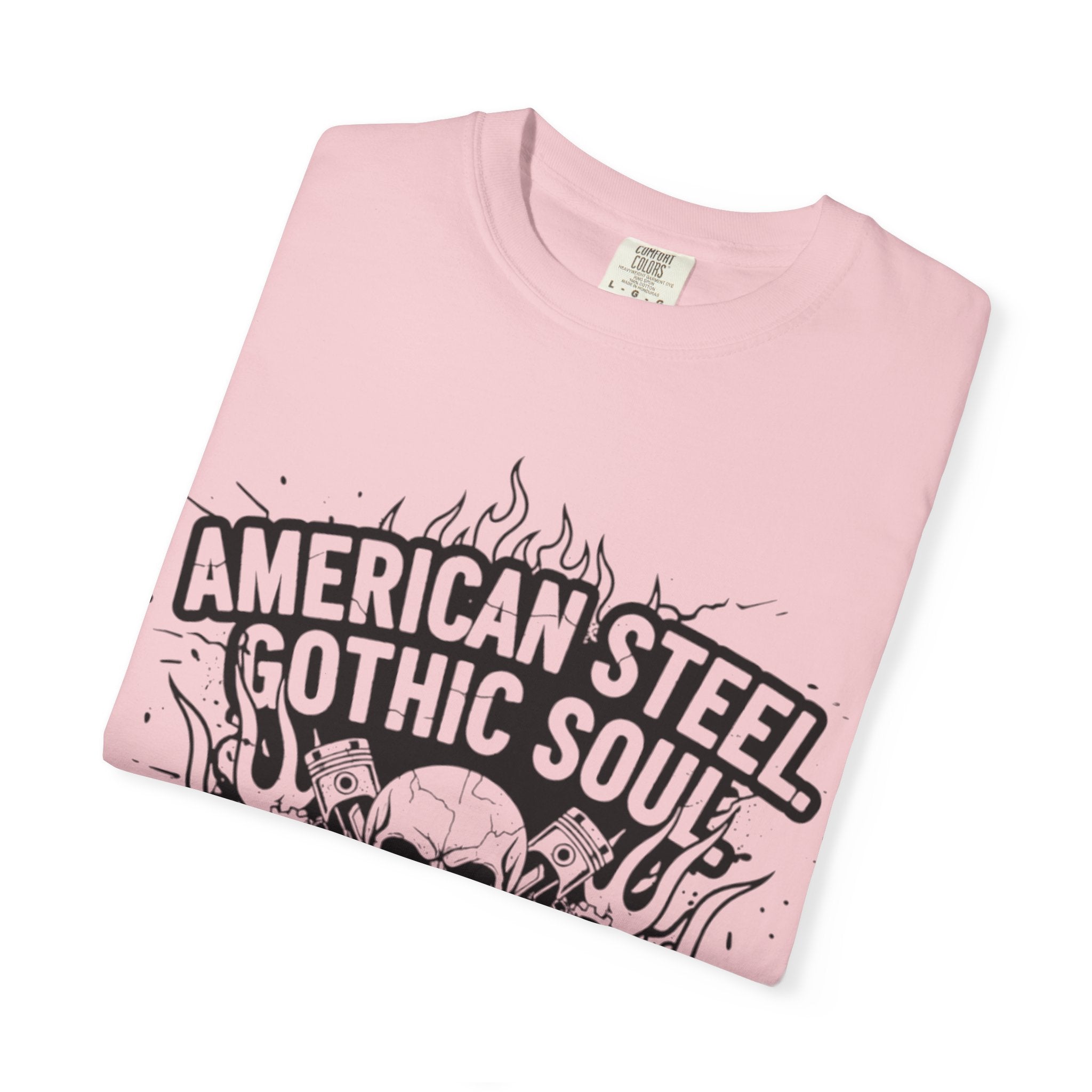 American Steel. Gothic Soul. | MAA Gasoline & Ghosts Unisex Tee