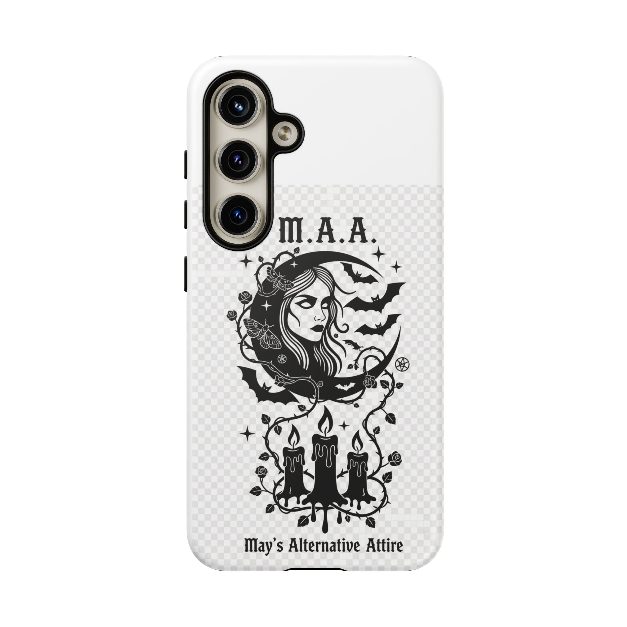 Crowned in Darkness | M.A.A Gothic Punk Phone Case