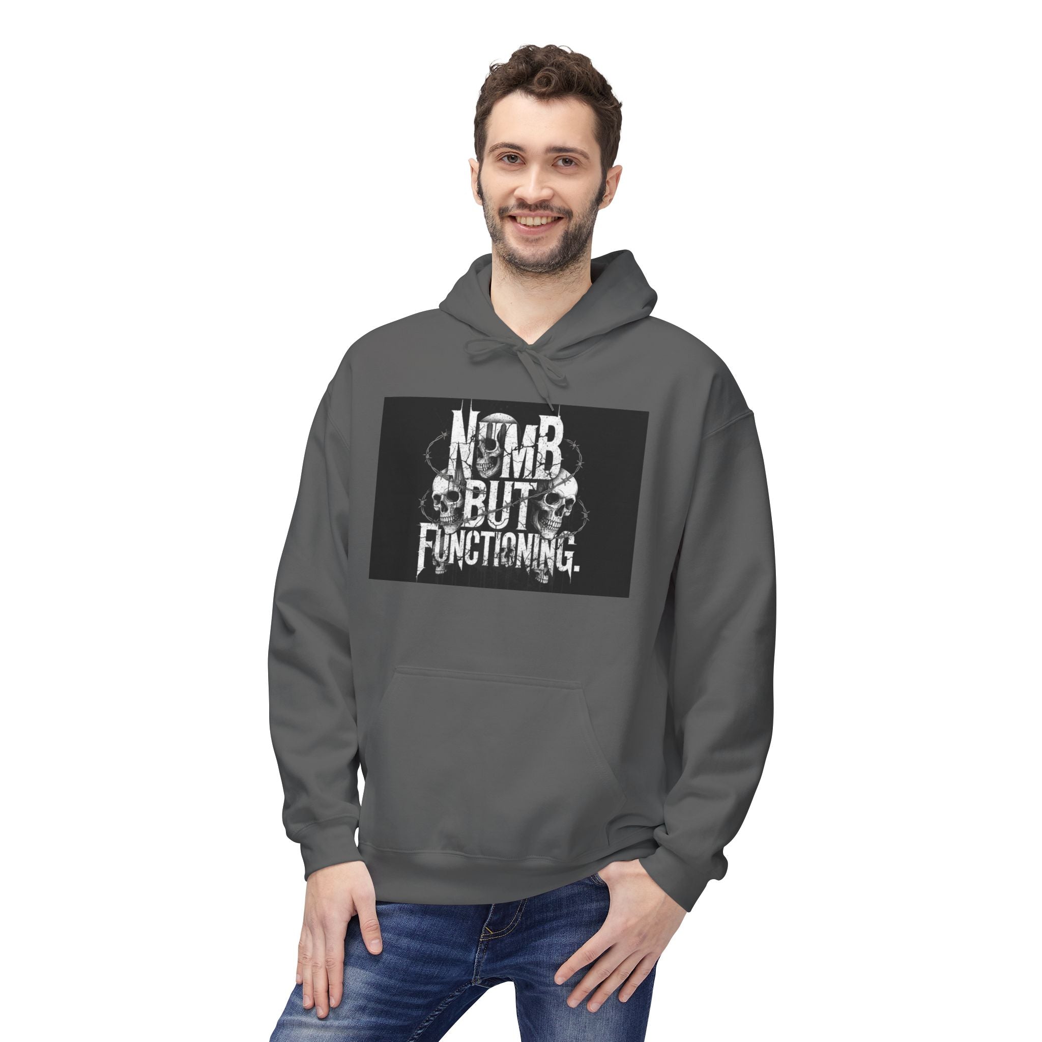 Numb But Functioning | M.A.A Gothic Punk Unisex Hoodie