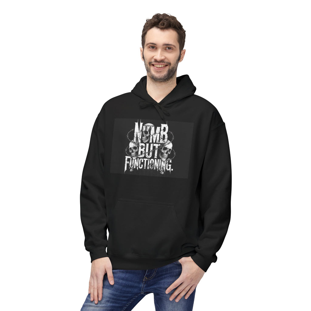 Numb But Functioning | M.A.A Gothic Punk Unisex Hoodie