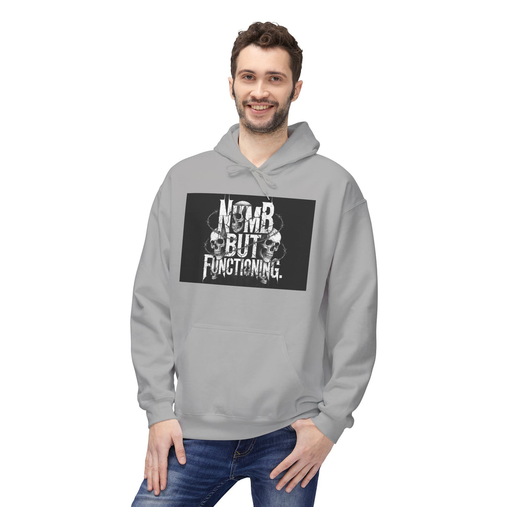 Numb But Functioning | M.A.A Gothic Punk Unisex Hoodie